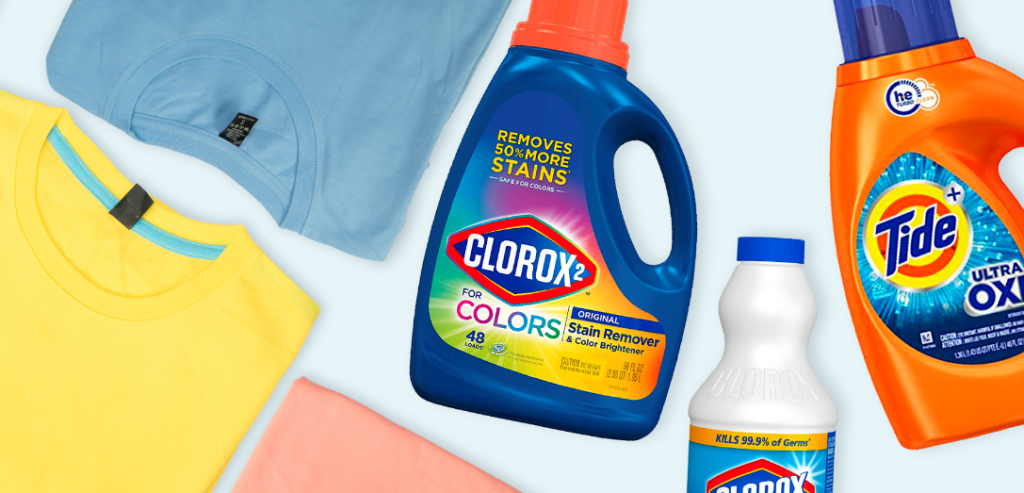 How to get Clorox stain out of clothes