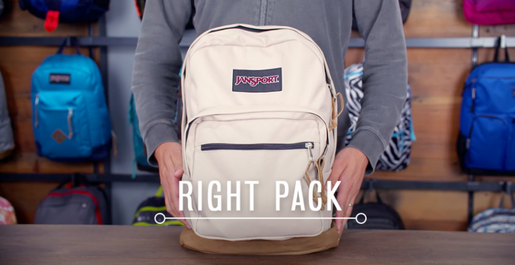 näin peset JanSport-repun